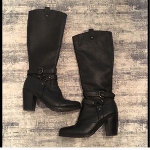 Sale!  Matisse Dillon black leather Moto boots